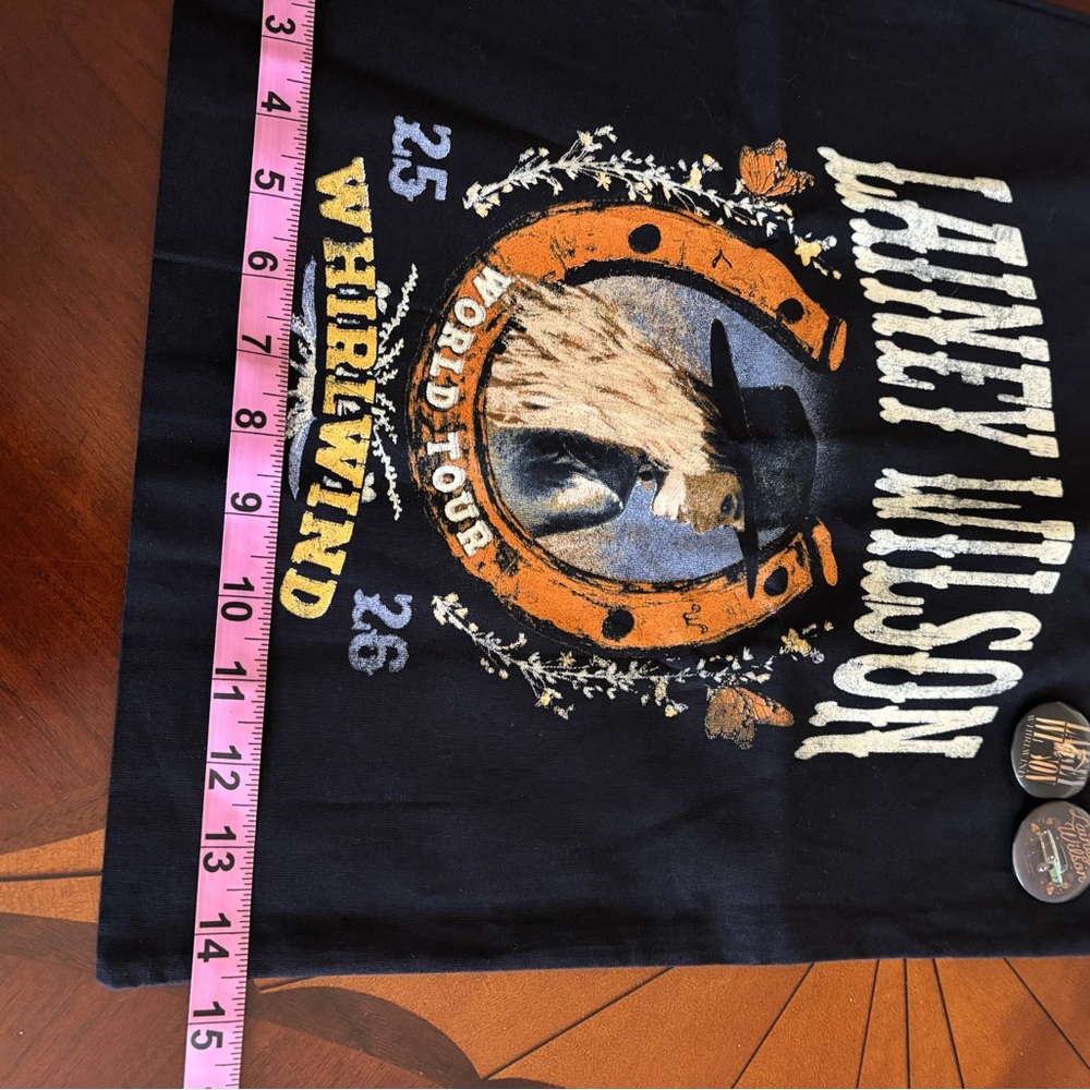 Lainey Wilson Black Tote Bag with Graphic Design - Picture 3 of 5